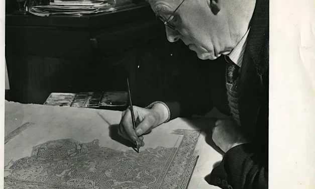 Celtic rug design and George Bain’s life in retirement